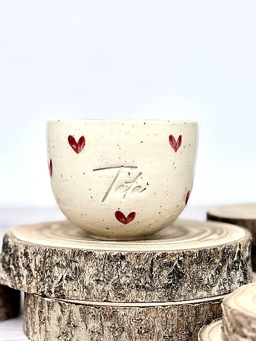 Dotty Love - pohárik cappuccino tata limited (200ml, bez uška)