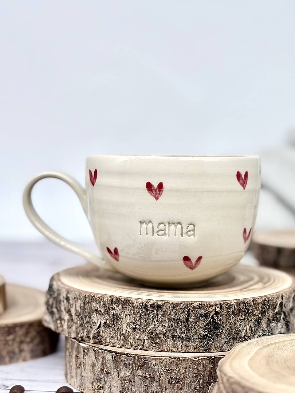 Love - šálka latte mama (280ml, s uškom)