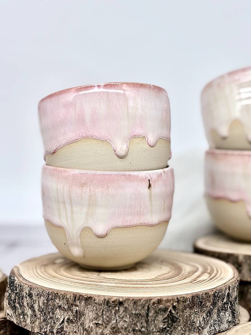 Rose Dream - pohárik cappuccino (200ml, bez uška)