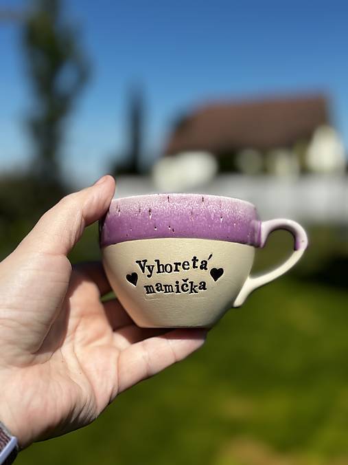 Vyhoretá mamička 200ml šálka