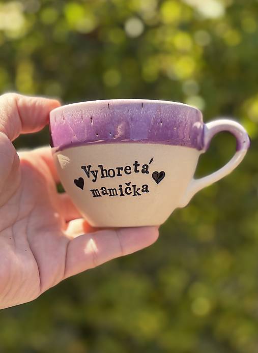 Vyhoretá mamička 200ml šálka