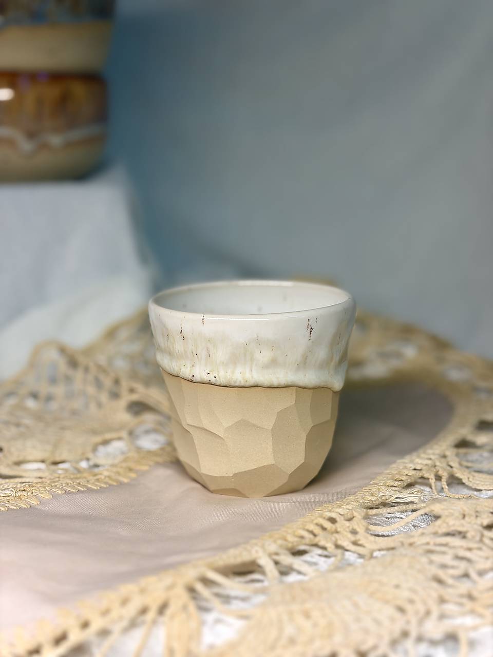 Keramický hrnček na lungo/ flat white