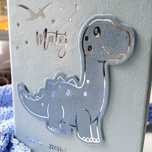 Personalizovaný fotoalbum Dinosausus