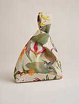 Kabelky - Kabelka TROPICA  / KNOT BAG kabelka do ruky / autorská potlač - 18328034_