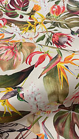 Kabelky - Kabelka TROPICA  / KNOT BAG kabelka do ruky / autorská potlač - 18328047_