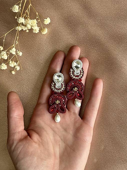 Náušnice - CELESTE náušnice - 18327410_