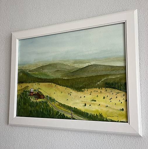Zákazka - akvarelový obraz na želanie