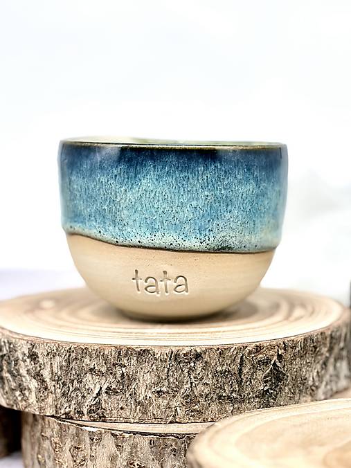 Ocean Drip - pohárik cappuccino tata (200ml, bez uška)