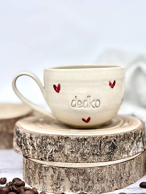 Love - šálka cappuccino dedko (200ml, s uškom)