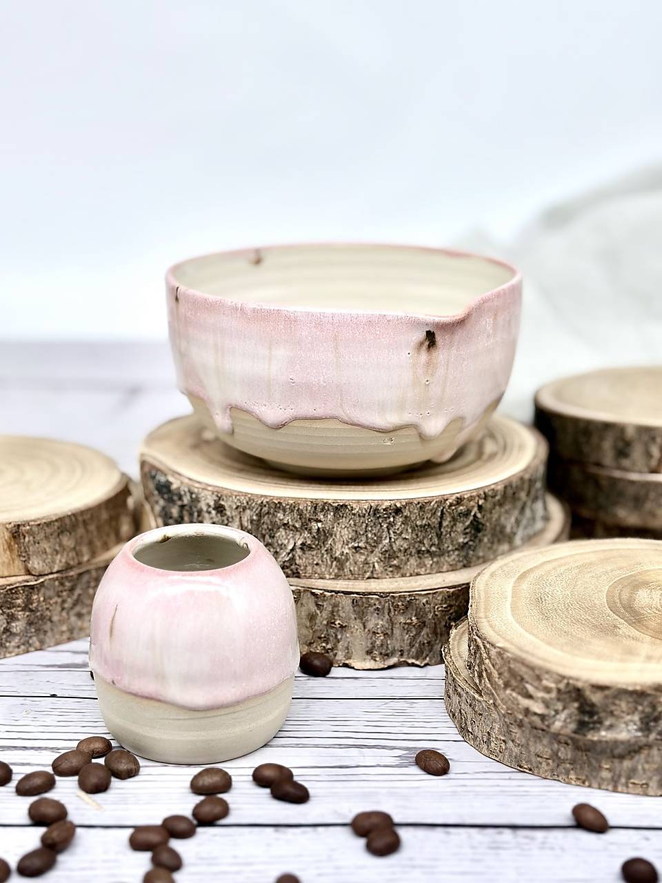 Rose Dream - matcha set  (350ml)