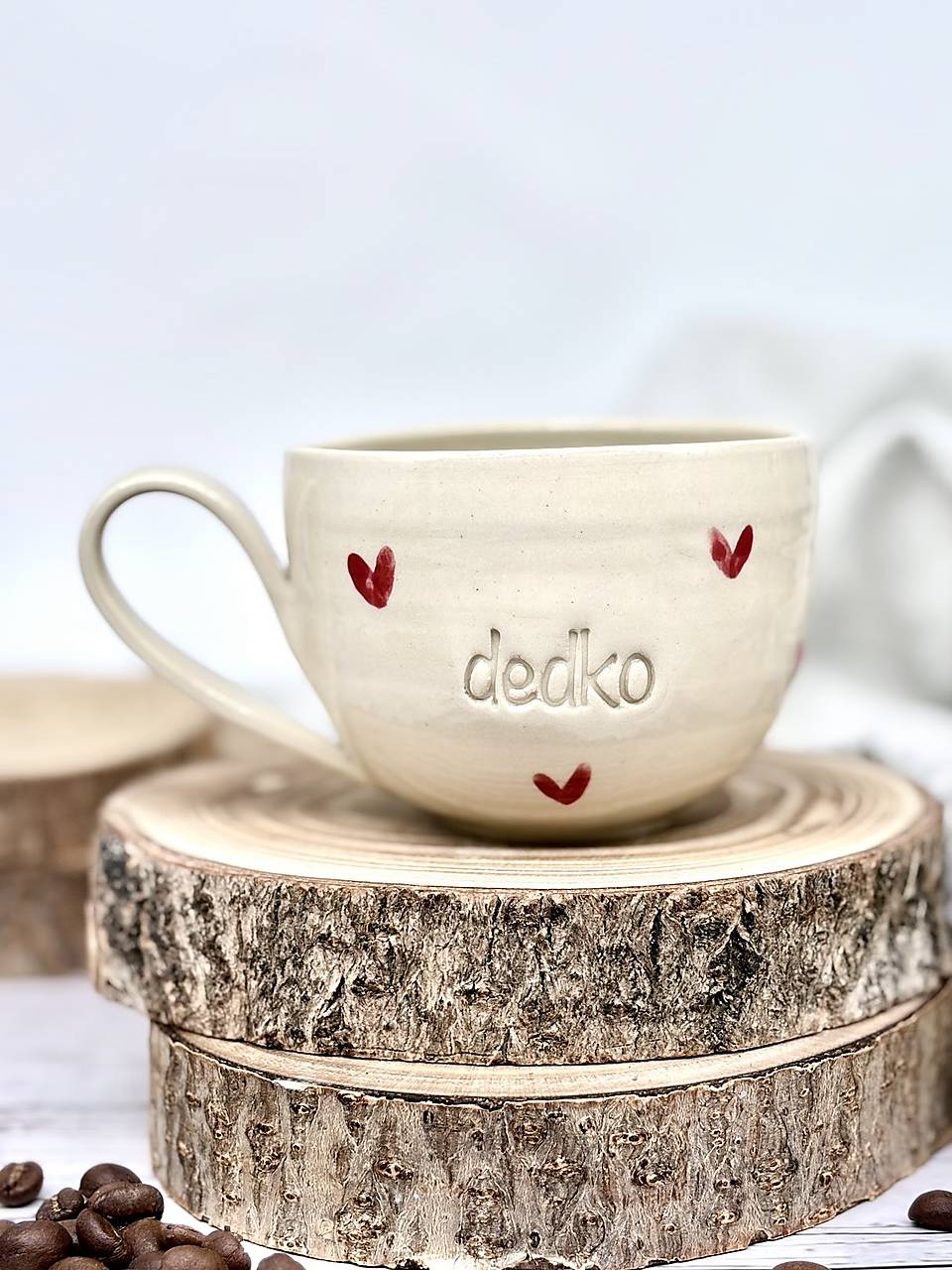 Love - šálka cappuccino dedko (200ml, s uškom)