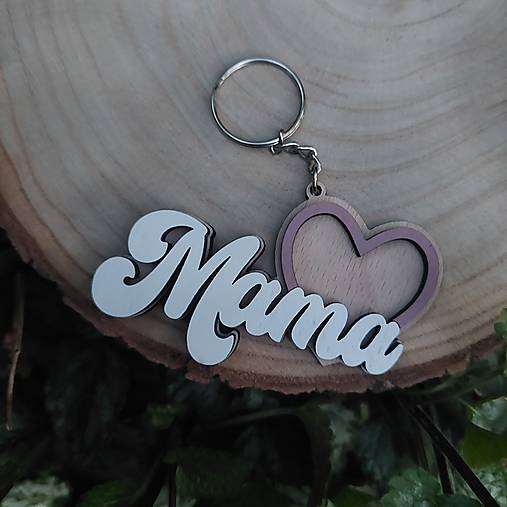 Kľúčenky - Kľúčenka - Mama - 18331810_