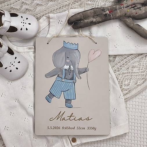 Tabuľky - Maľovaný personalizovaný obrázok - 18333209_