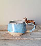 Nádoby - šálka s jazvečíkom - 18333909_