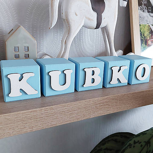 Kocky s menom dieťatka 5,5cm