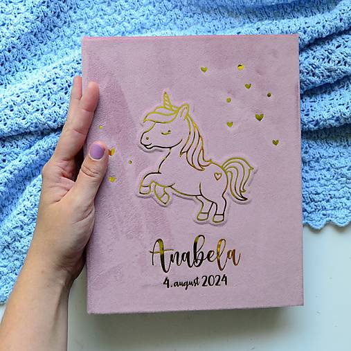 Personalizovaný fotoalbum Jednorožec
