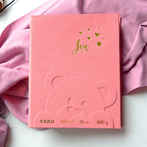 Personalizovaný fotoalbum Macko