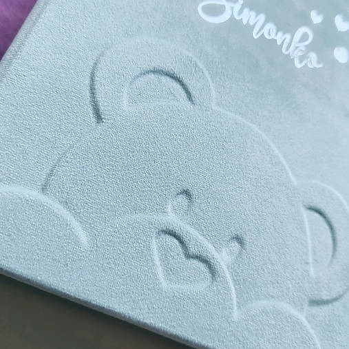Personalizovaný fotoalbum Macko
