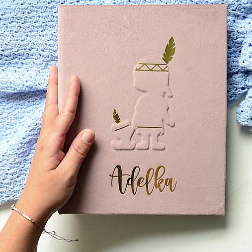 Personalizovaný fotoalbum Indiánka