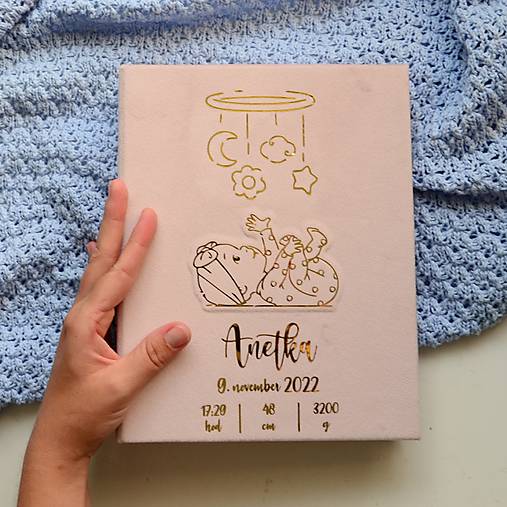 Personalizovaný fotoalbum Dievčatko