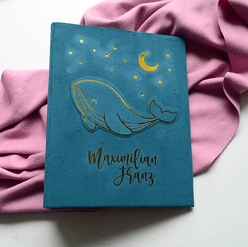 Personalizovaný fotoalbum Veľryba