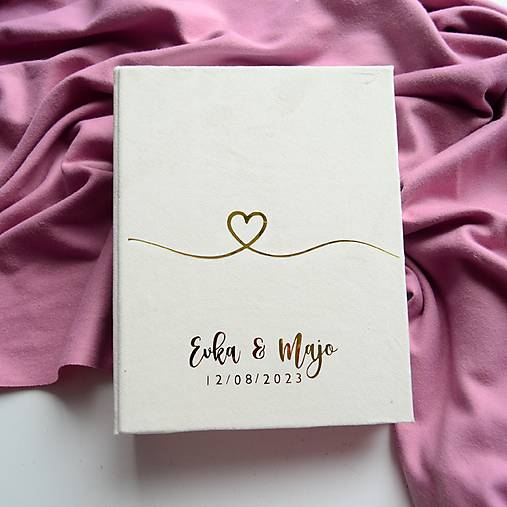 Personalizovaný fotoalbum Srdiečko