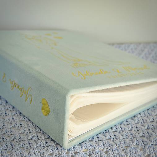 Personalizovaný fotoalbum Nevesta a ženích
