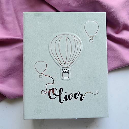Personalizovaný fotoalbum Lietajúci balón