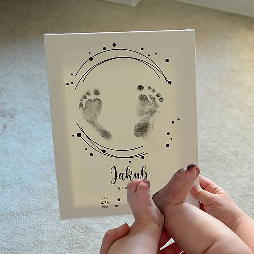 Plátno pre odtlačok nožičiek