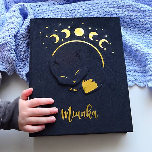 Personalizovaný fotoalbum Líška s oblohou
