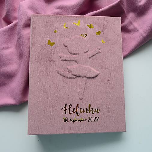 Personalizovaný fotoalbum Baletka
