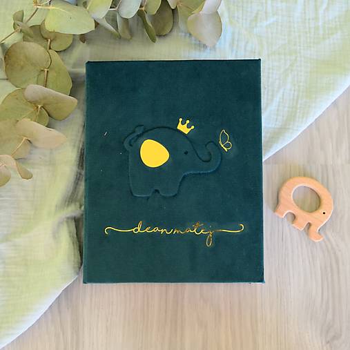 Personalizovaný fotoalbum Slon
