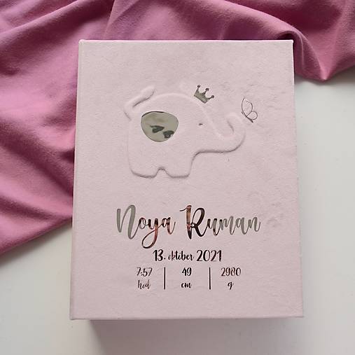 Personalizovaný fotoalbum Slon