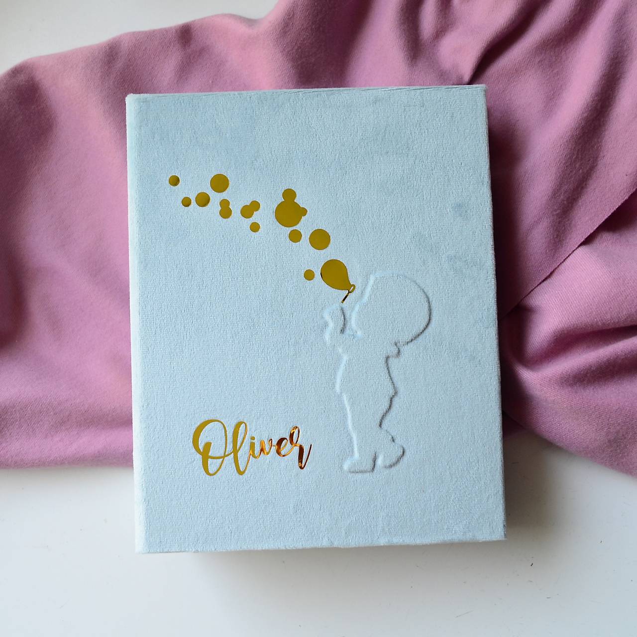 Personalizovaný fotoalbum Chlapec s bublifukom