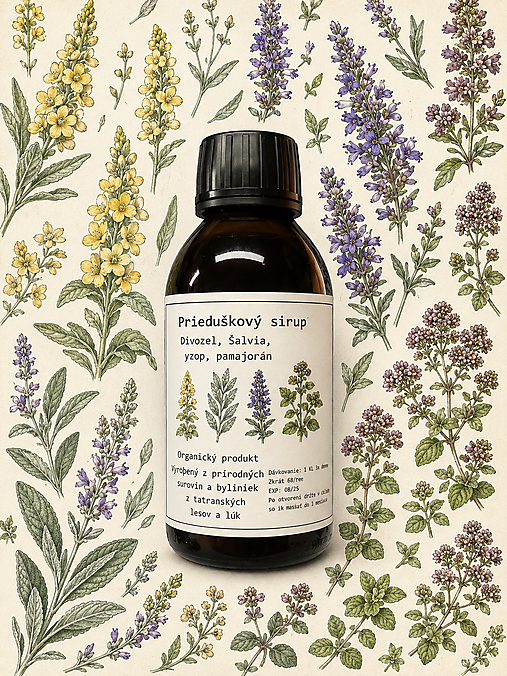 Sirupy - Prieduškový sirup - 18337263_