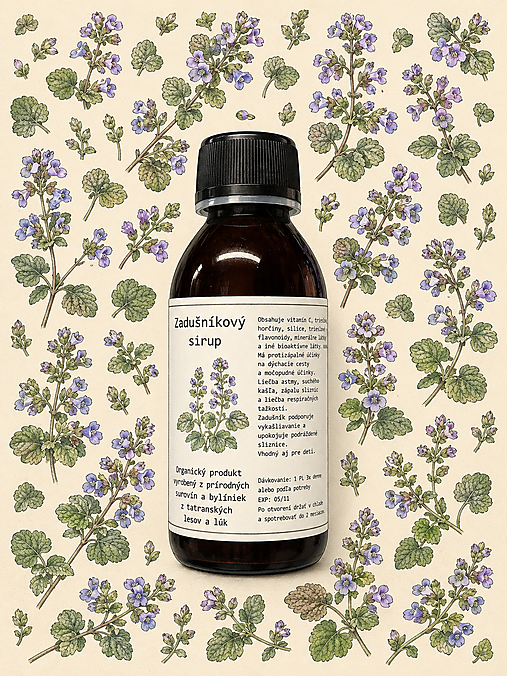 Sirupy - Zádušníkový sirup - 18337300_