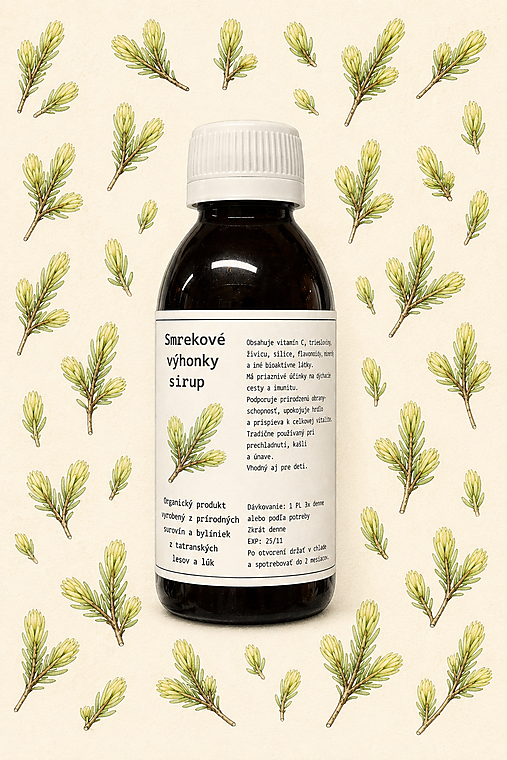 Sirupy - Sirup zo smrekových výhonkov - 18337312_