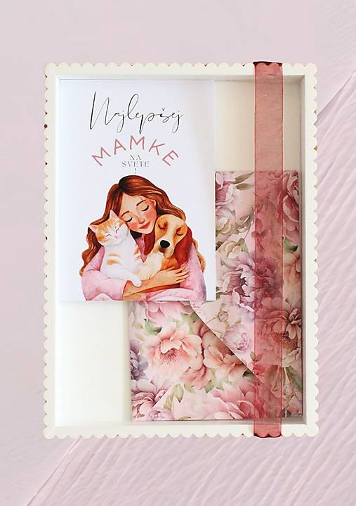 Papier - Pohľadnica pre mamku / pohľadnica pet mum zvieratka / mothers day card - 18339009_