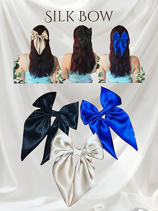 Silk Bow | Elegantná hodvábna mašľa ✨