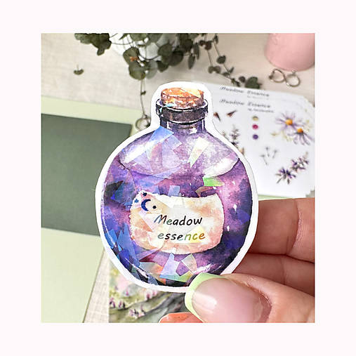 Papier - Samolepka Meadow Essence - 18339692_