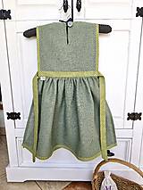 Iné oblečenie - Vidiecka zásterka pre malé gazdinky – tabard - 18341257_