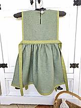 Iné oblečenie - Vidiecka zásterka pre malé gazdinky – tabard - 18341264_