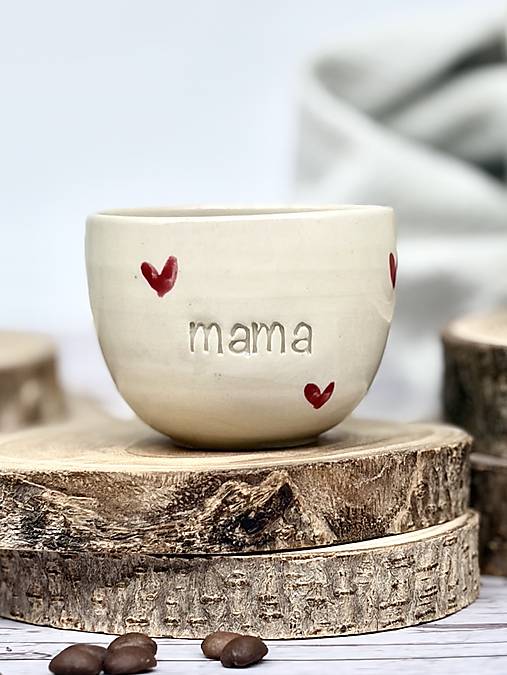 Love - pohárik espresso mama (100ml, bez uška)