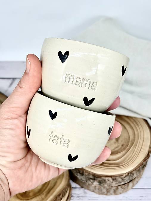 Noir Love - pohárik cappuccino mama (200ml, bez uška)