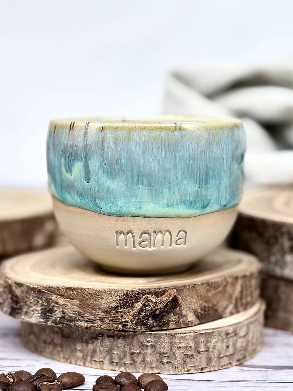 Mint Dream - pohárik cappuccino mama (200ml, bez uška) 