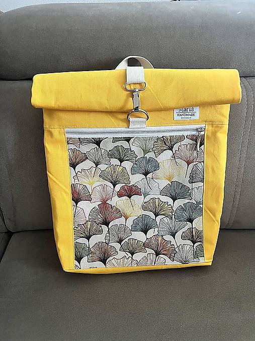 Rolltop rolovací batoh - Ginkgo