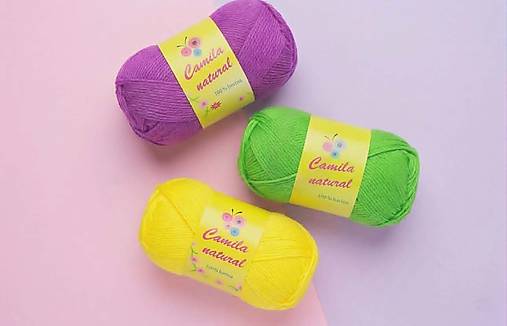 Camila Natural 50g 100% bavlna