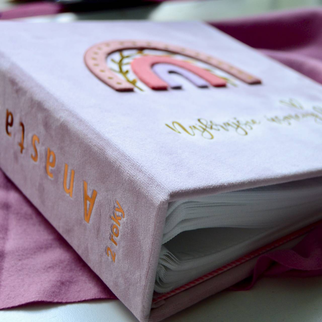 Personalizovaný fotoalbum Dúha
