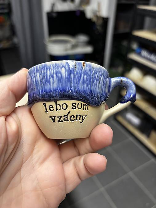 Vlastný text 100ml šálka