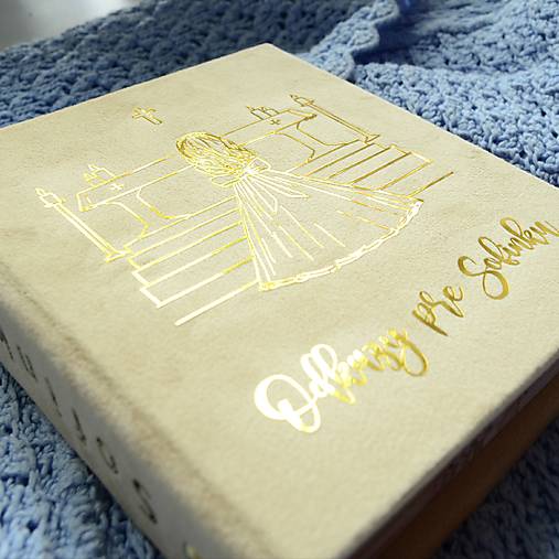 Personalizovaný fotoalbum Prijímanie